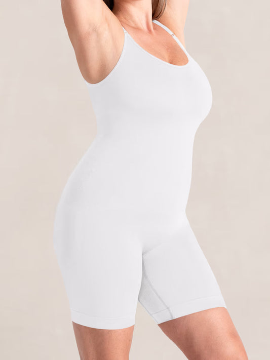 Scoop Neck Mid-Thigh Bodysuit